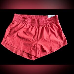 DSG Women’s Coral-Pink Athletic Shorts NWT